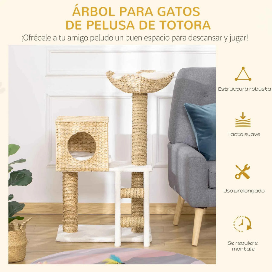 Arbre a chat en osier