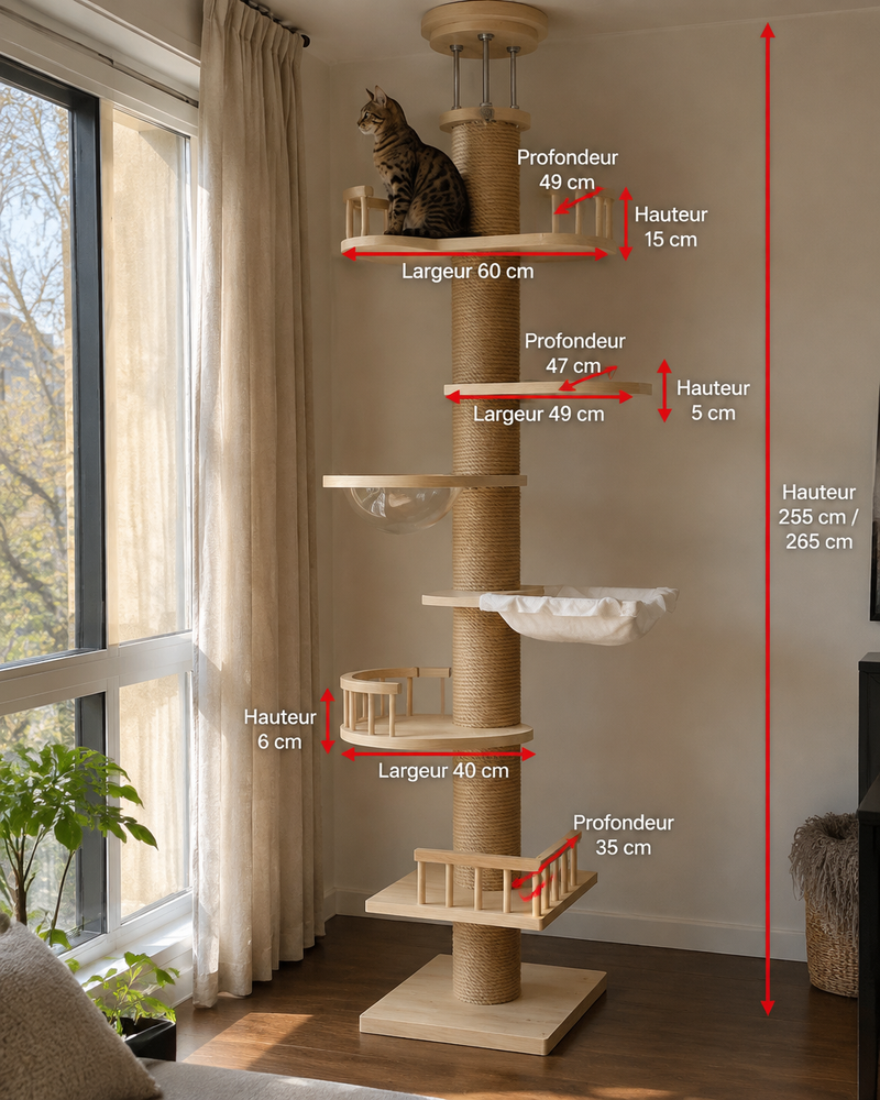 Photo · 4 — arbre à chat gros tronc