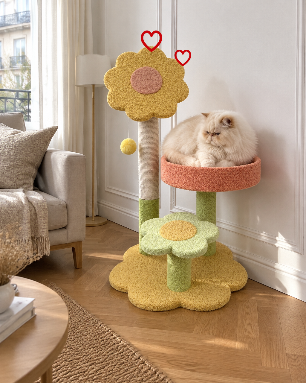 Photo principale — arbre a chat fleur