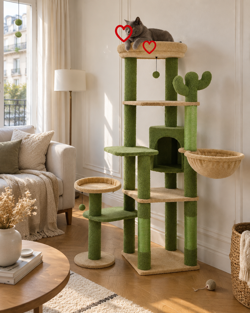 Arbre a chat cactus