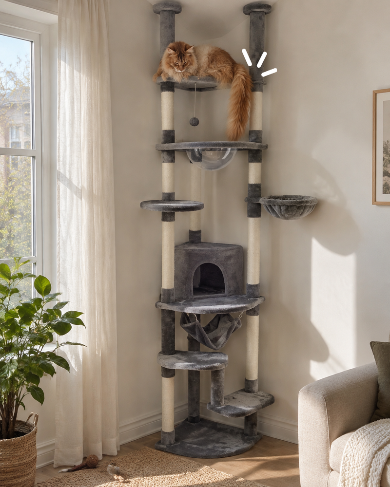 Arbre a chat d angle