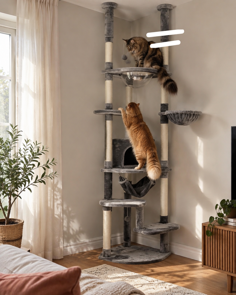 Arbre a chat d angle