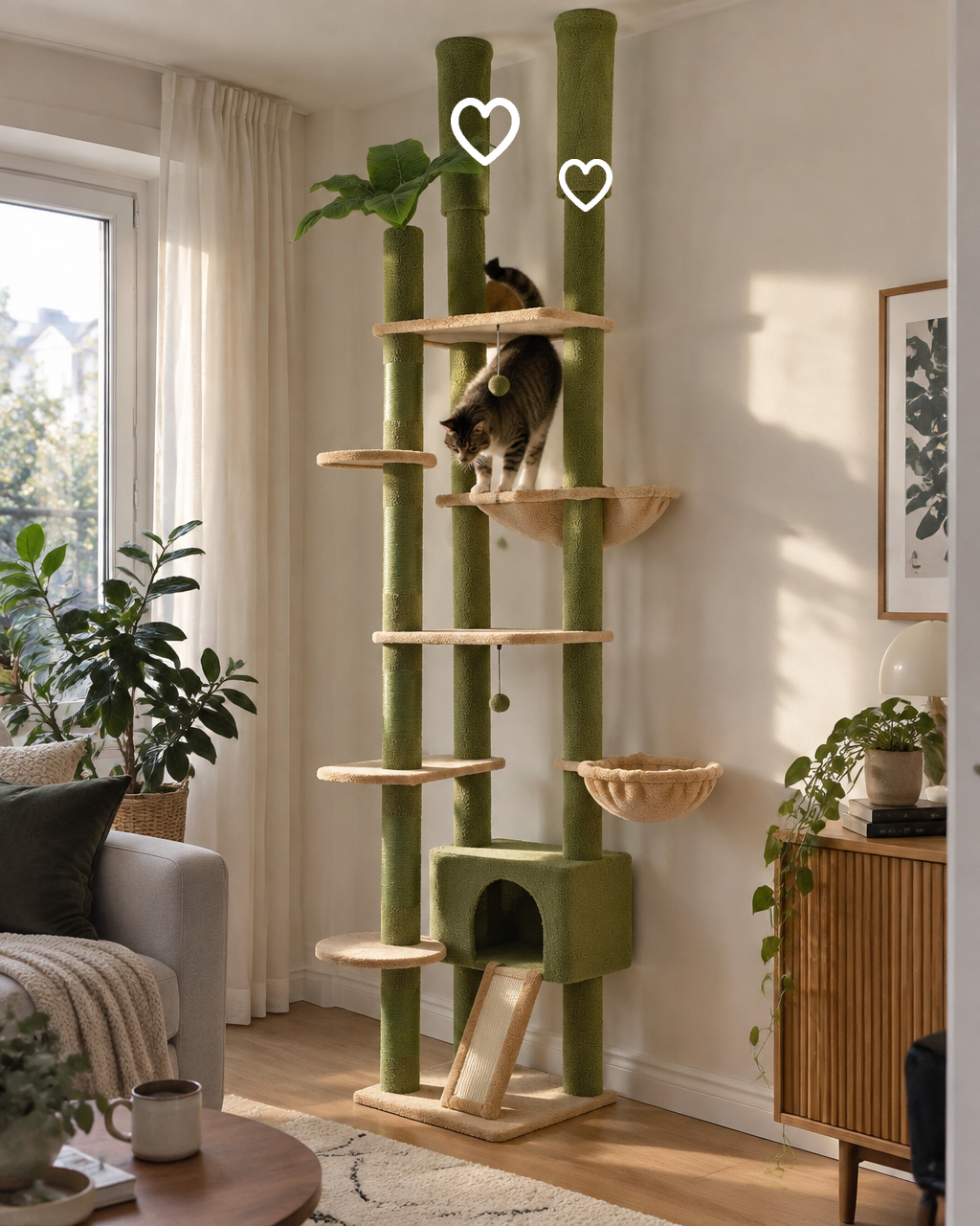 Arbre a chat haut