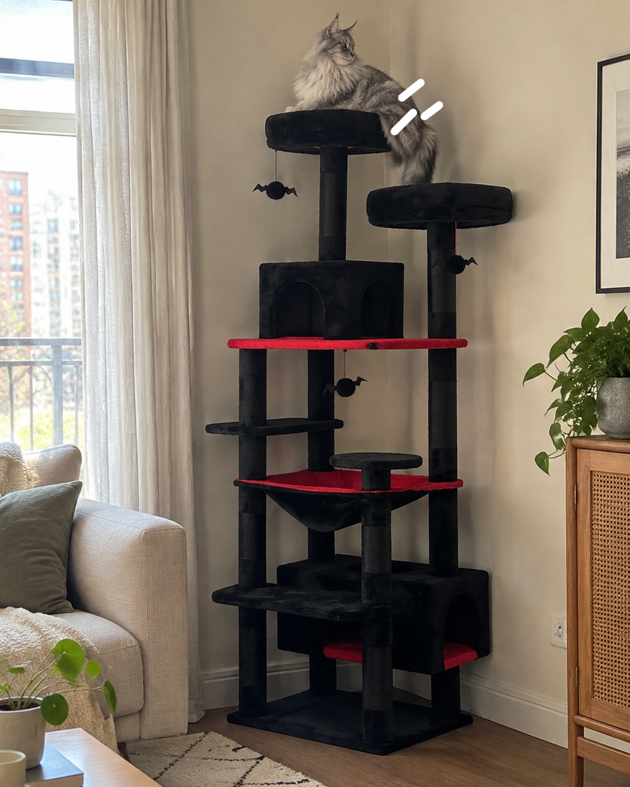 Arbre a chat d'angle xxl