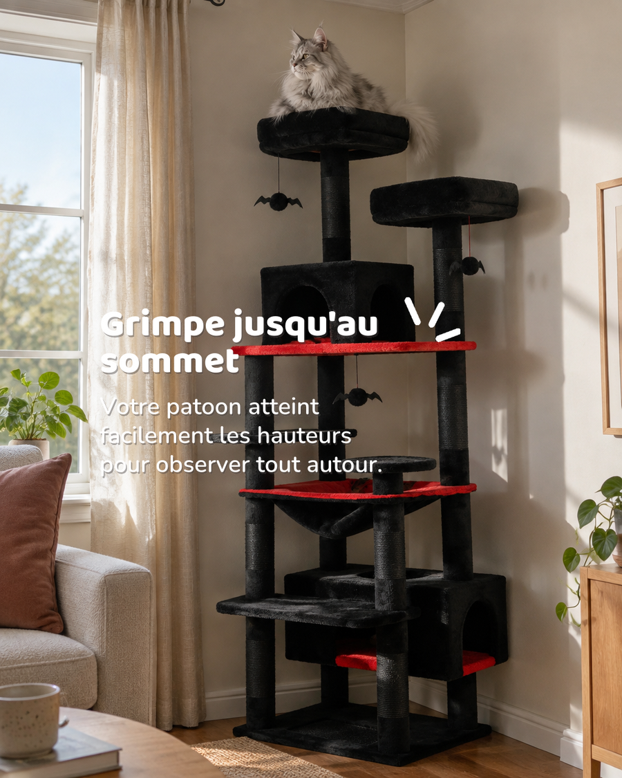 Arbre a chat d'angle xxl