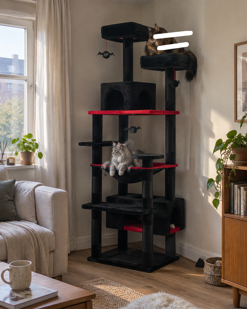 Arbre a chat d'angle xxl