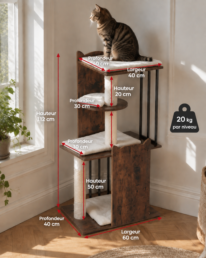 Photo · 8 — arbre à chat design luxe