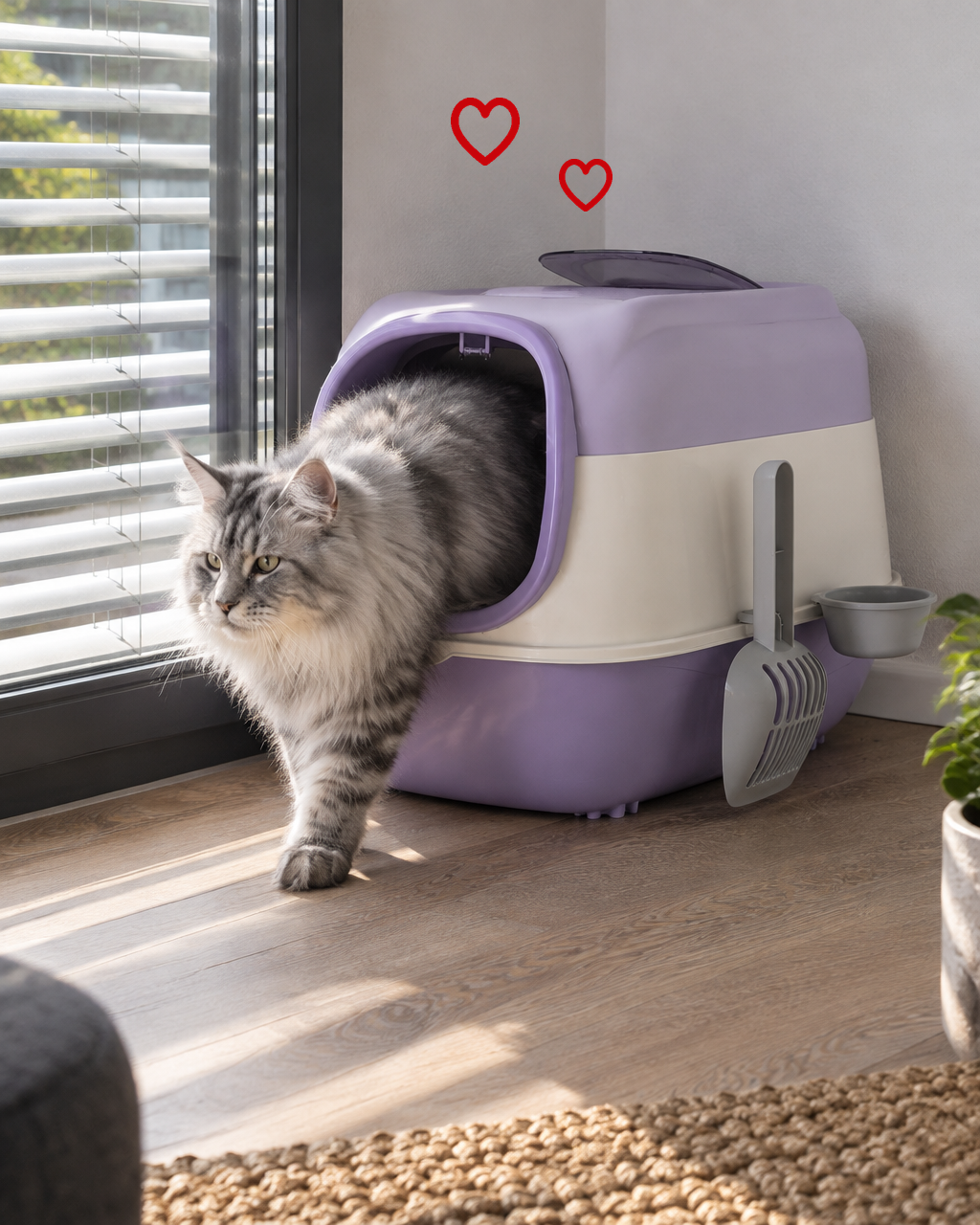 Litiere xxl pour maine coon