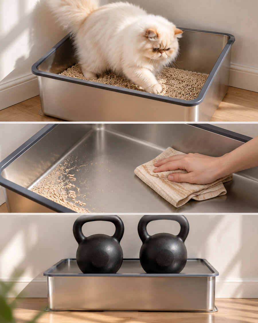 Photo · 6 — bac à litière grand chat