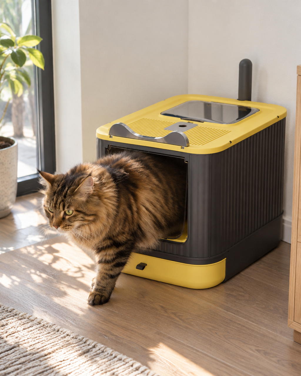 Photo principale — Litière chat fermée anti odeur