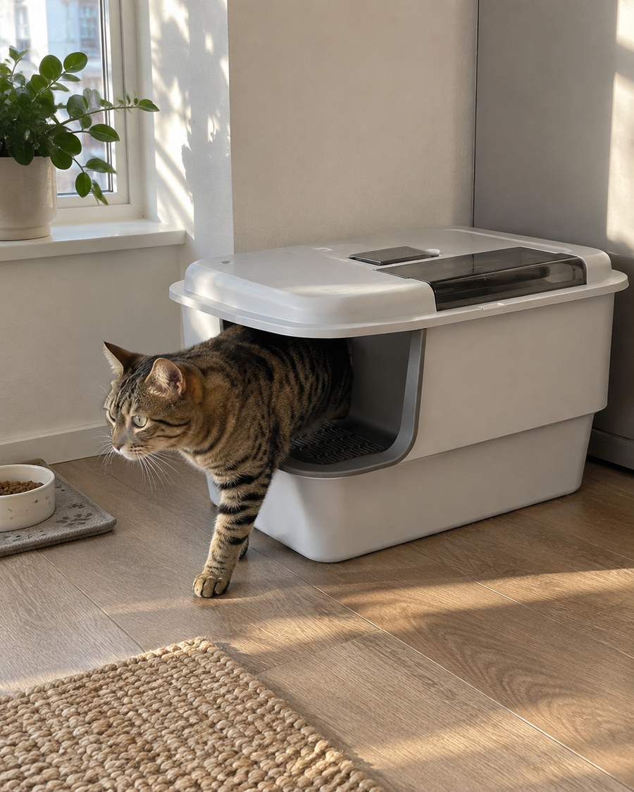 Photo principale — Maison de toilette pour chat xxl
