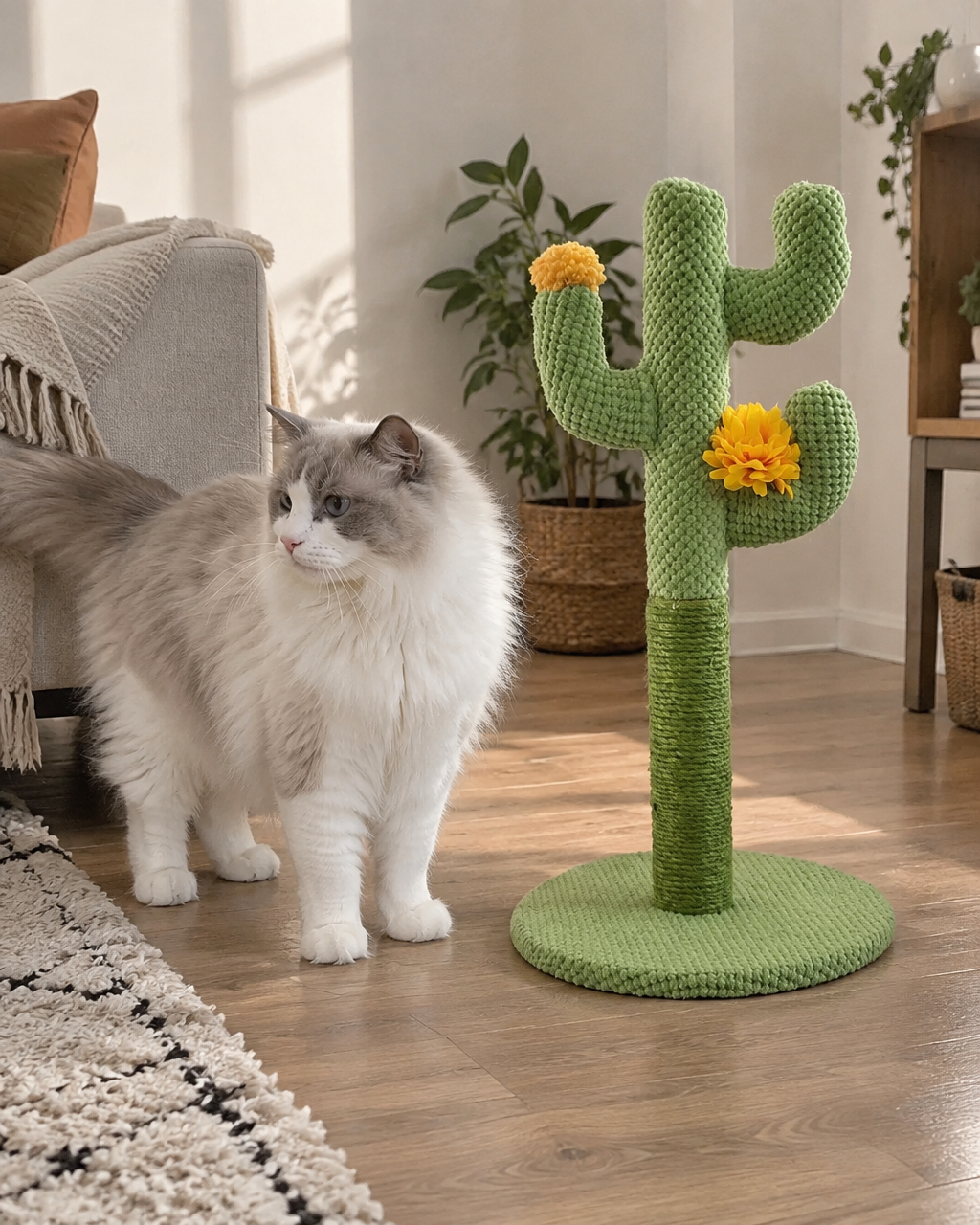 Échelle · 30x60cm — Griffoir cactus