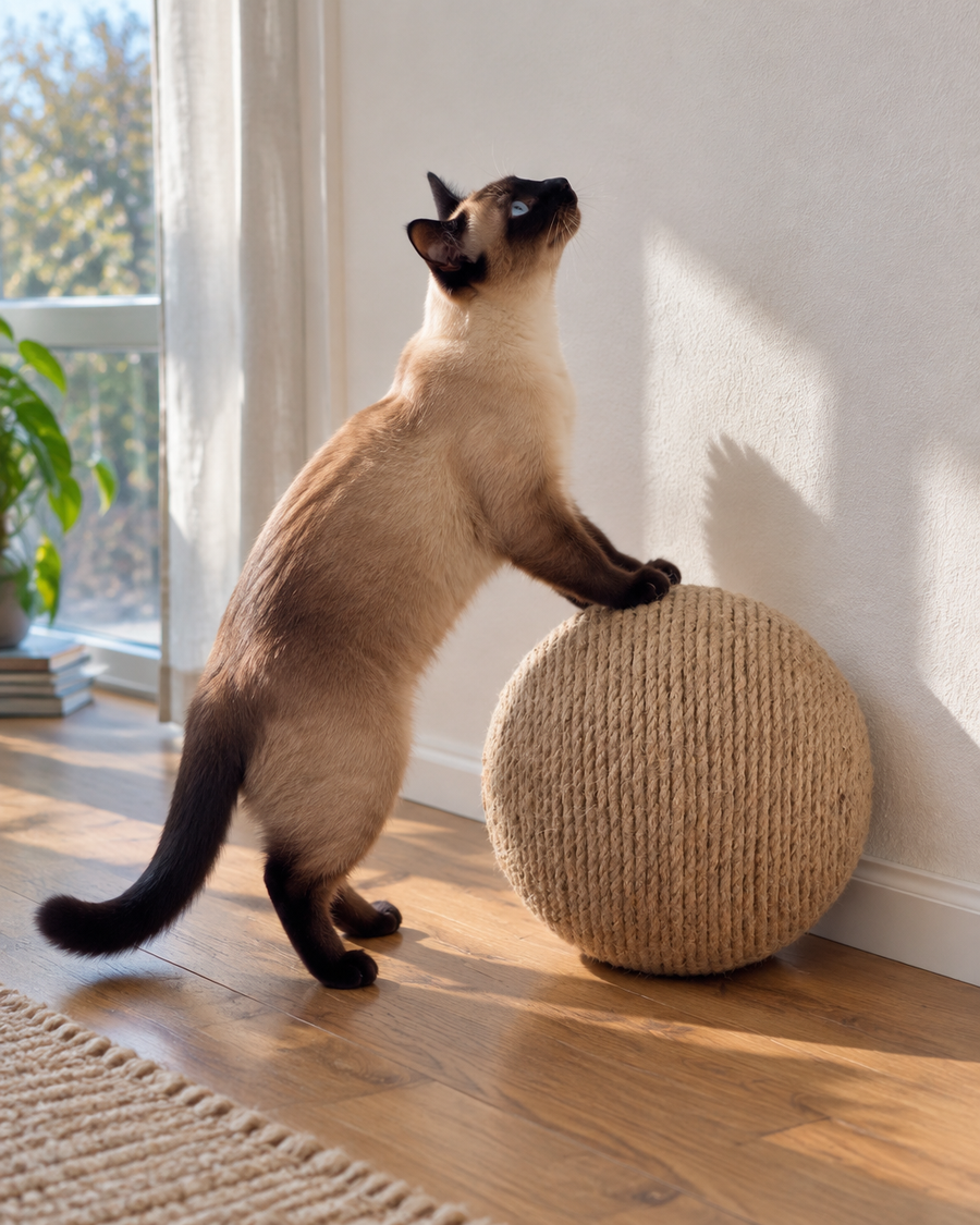 Variante · M Ball — Boule griffoir chat
