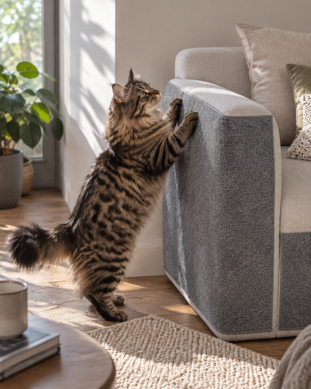 Ensemble · 1 — Tapis griffoir chat canapé