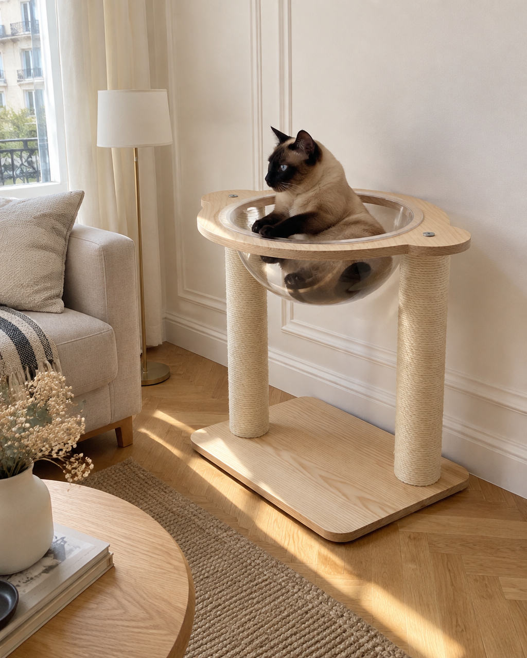 Photo principale — arbre a chat minimaliste