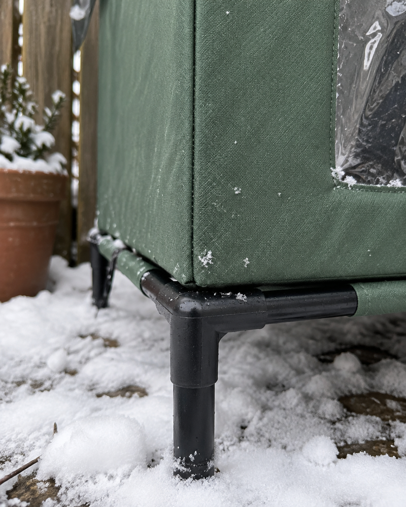 Il est trop large pour mon espace. · green — abri pour chat extérieur hiver
