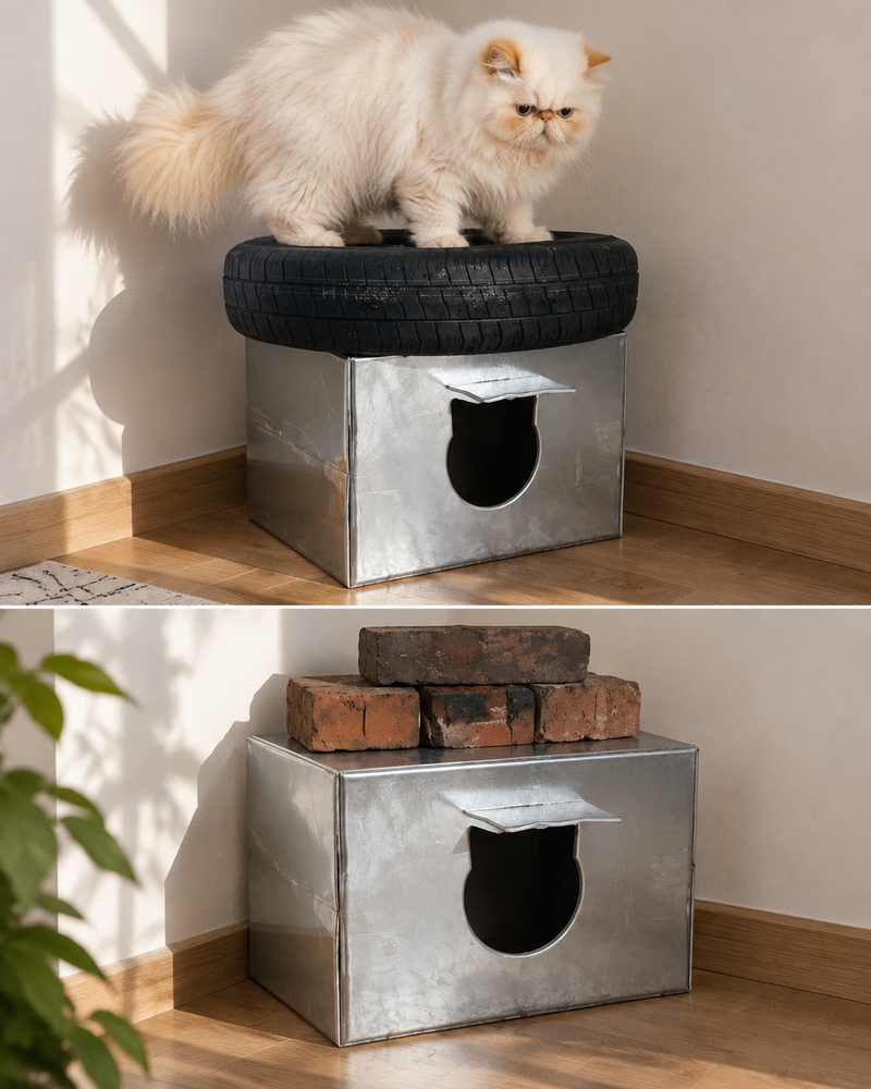 Photo · 5 — abri pour chat errant