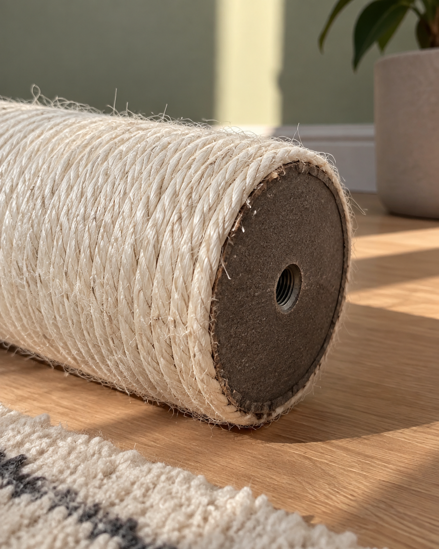 C'est trop large · Sisal column — tronc pour arbre à chat