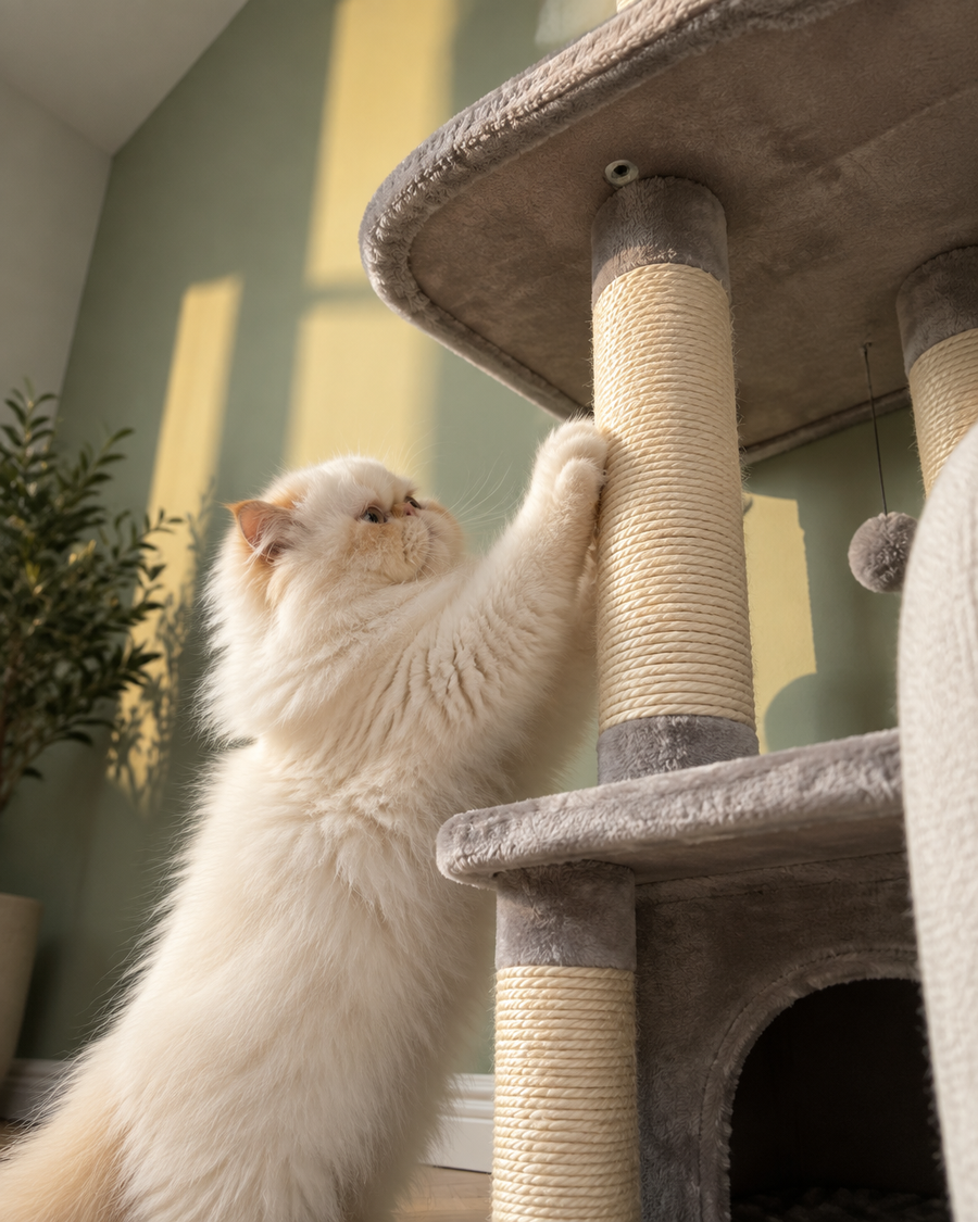 L'entretien · Sisal column — tronc pour arbre à chat