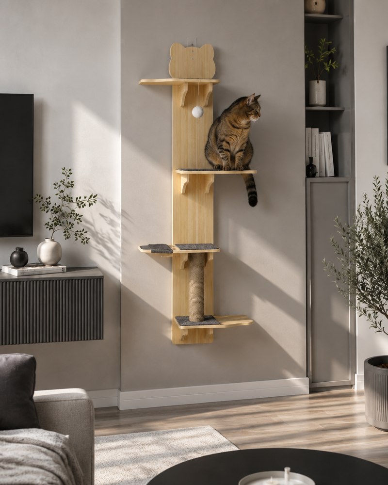 Les plateformes sont trop petites. · Round Face Style — arbre à chat mural design