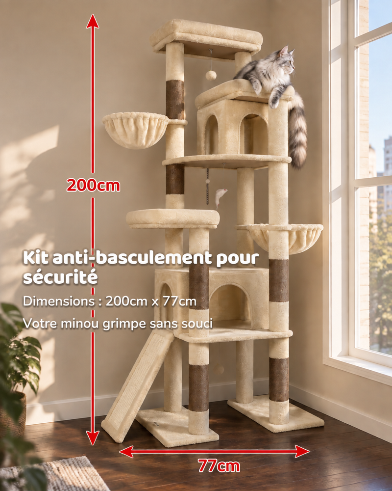 Photo · 2 — arbre à chat xxl pour maine coon
