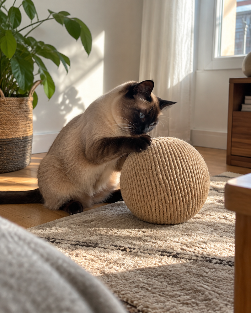 Photo principale — Boule griffoir chat