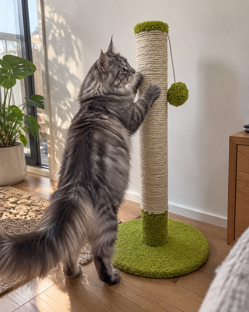 Variante · green / Poland — Griffoir chat maison