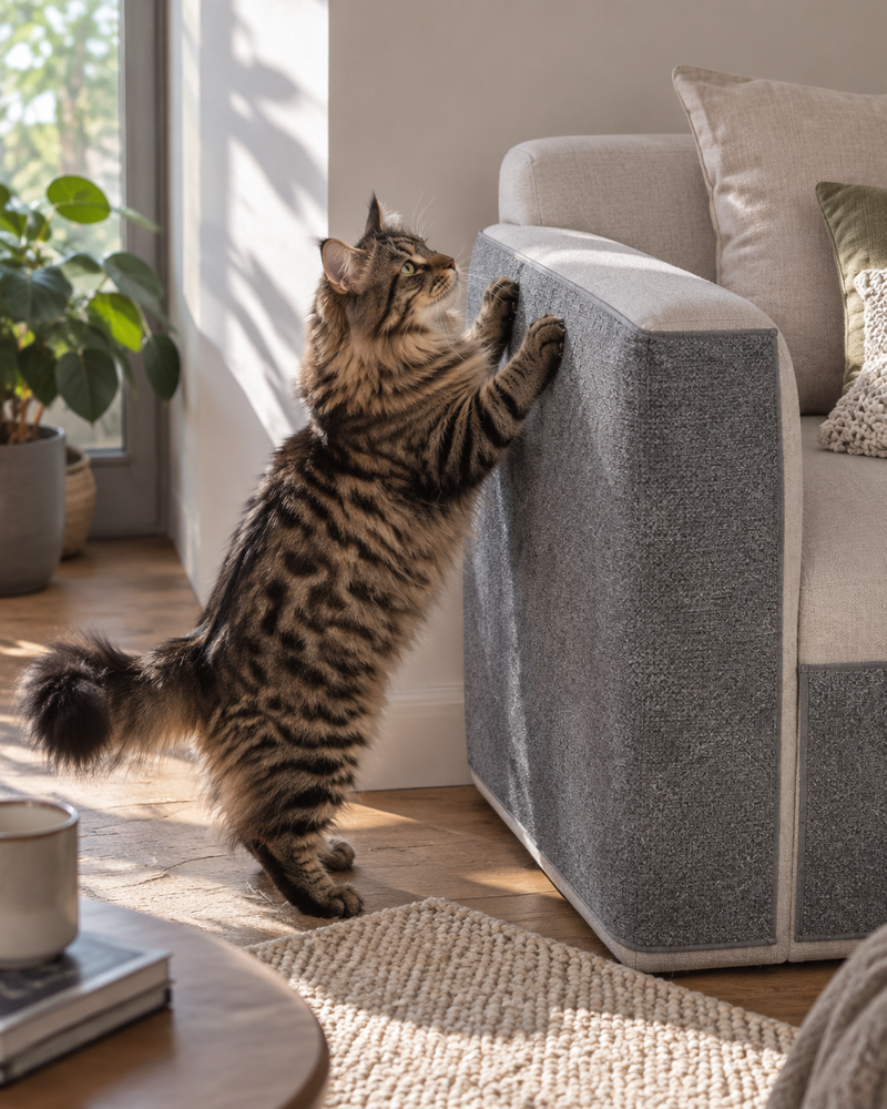 Ensemble · 1 — Tapis griffoir chat canapé