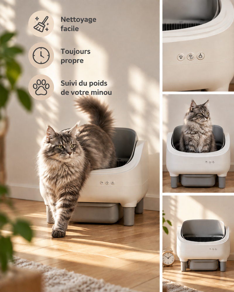 Photo · 4 — Maison de toilette pour chat xxl