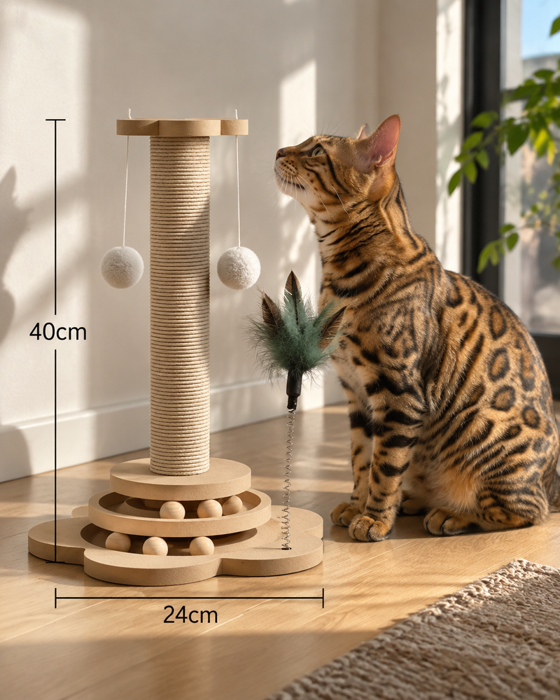 Photo · 3 — Tour griffoir pour chat