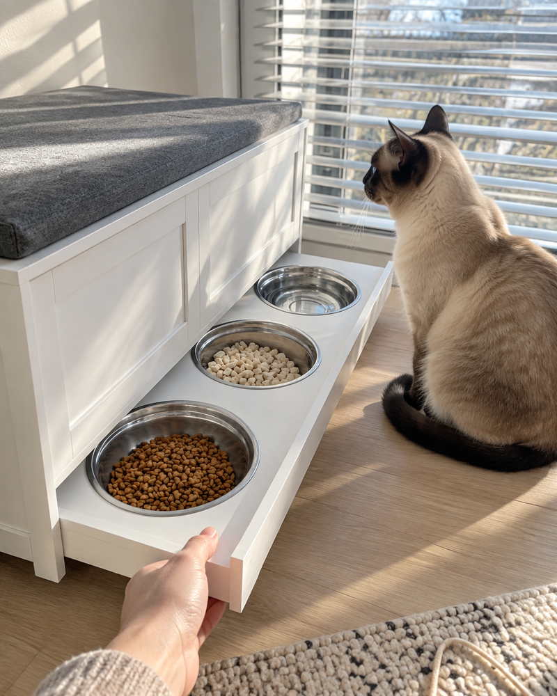 Photo · 6 — banc de toilette pour chat