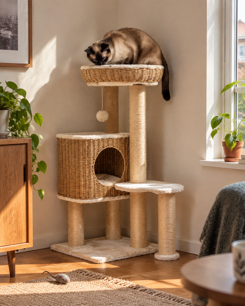 Ensemble · 1 — poteau de rechange arbre à chat 80 cm